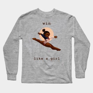 Win Like a Girl Long Sleeve T-Shirt